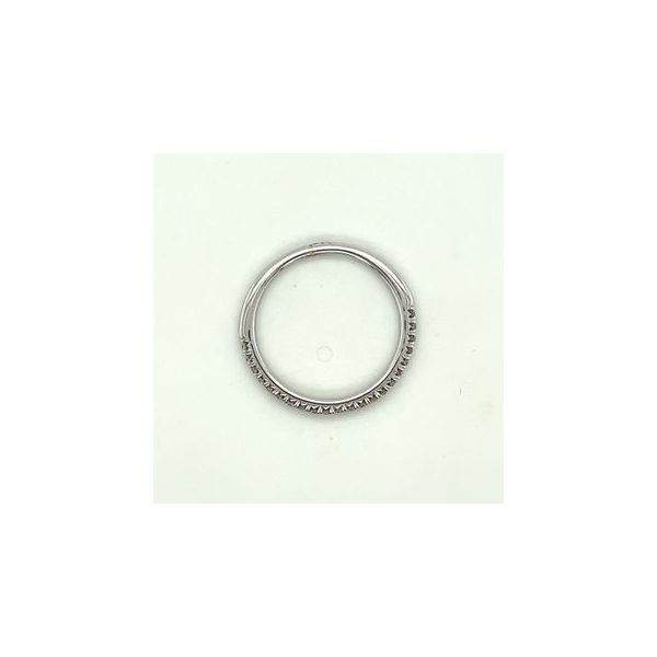 14Kt White Gold Diamond Band  Image 4 Lennon's W.B. Wilcox Jewelers New Hartford, NY
