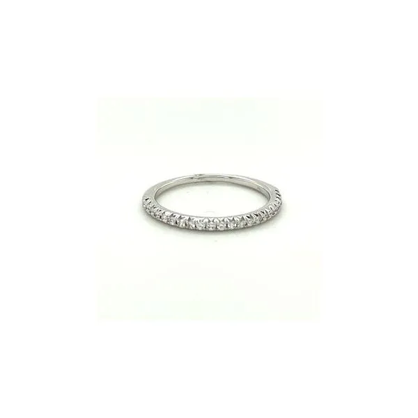 14Kt White Gold Diamond Band  Lennon's W.B. Wilcox Jewelers New Hartford, NY