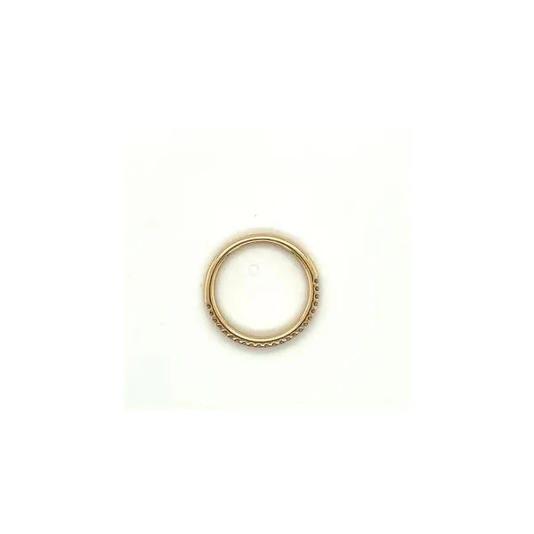 14Kt Yellow Gold Diamond Band  Image 3 Lennon's W.B. Wilcox Jewelers New Hartford, NY