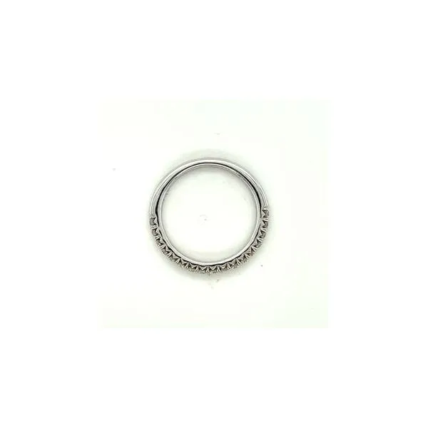 14Kt White Gold Diamond Band Image 3 Lennon's W.B. Wilcox Jewelers New Hartford, NY