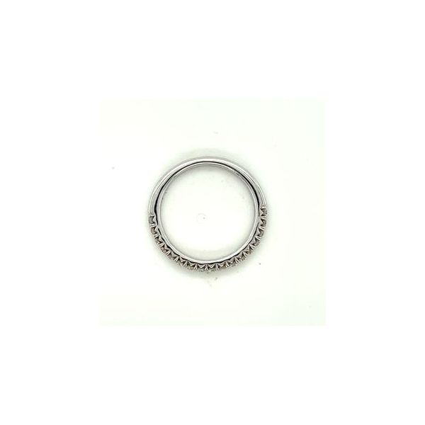14Kt White Gold Diamond Band Image 4 Lennon's W.B. Wilcox Jewelers New Hartford, NY