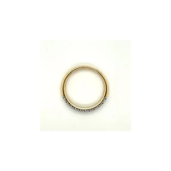 14Kt Yellow Gold Diamond Band  Image 3 Lennon's W.B. Wilcox Jewelers New Hartford, NY
