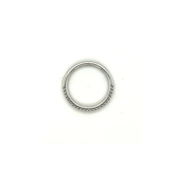 14Kt White Gold Diamond Wedding Band Image 3 Lennon's W.B. Wilcox Jewelers New Hartford, NY