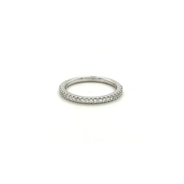 14Kt White Gold Diamond Wedding Band Lennon's W.B. Wilcox Jewelers New Hartford, NY