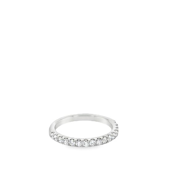 14KT WG DIAMOND BAND CONTAINING 16 ROUND SHARED PRONG DIAMONDS WEIGHING .43CTS TOTAL Lennon's W.B. Wilcox Jewelers New Hartford, NY