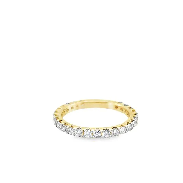 14KT YG ETERNITY BAND CONTAINING ROUND DIAMONDS 1.05CTTW Lennon's W.B. Wilcox Jewelers New Hartford, NY