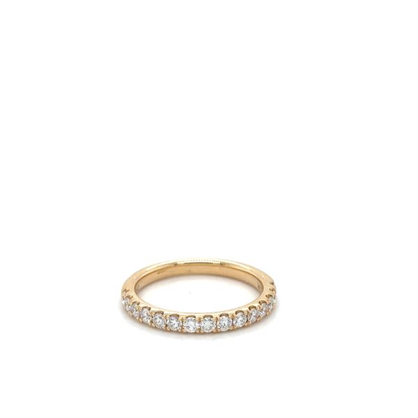LADIES 14KT YELLOW GOLD 15D .53CT SHARED PRONG BAND Lennon's W.B. Wilcox Jewelers New Hartford, NY
