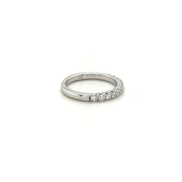 14KWG 15 ROUND PRONG SET DIAMOND BAND  - .50CTTW Image 2 Lennon's W.B. Wilcox Jewelers New Hartford, NY