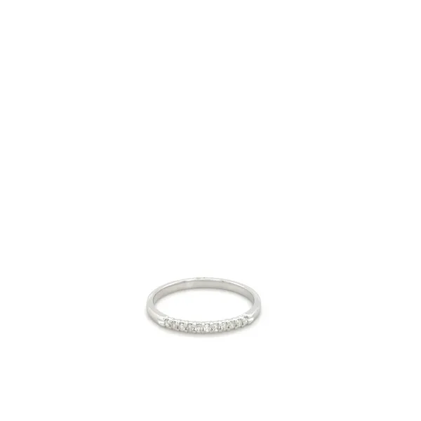 14Kt White Gold Diamond Band Lennon's W.B. Wilcox Jewelers New Hartford, NY