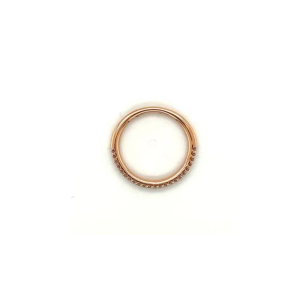 14KT ROSE GOLD BAND CONTAINING ROUND PRONG SET DIAMONDS .20CTTW  G/VS2 Image 3 Lennon's W.B. Wilcox Jewelers New Hartford, NY