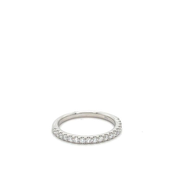 14KT WHITE GOLD DIAMOND BAND 18D= .35CTTW.  G/VS2 Lennon's W.B. Wilcox Jewelers New Hartford, NY