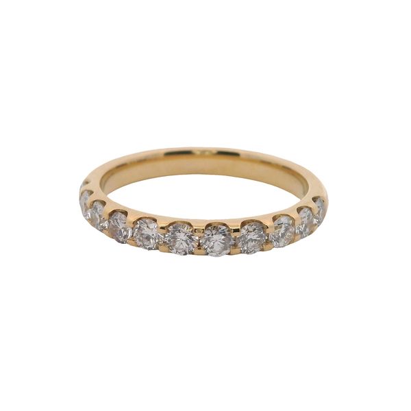 18K YG 11 DIAMOND BAND .75 CTTW Lennon's W.B. Wilcox Jewelers New Hartford, NY