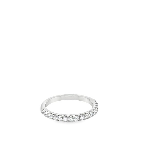 14KT WG DIAMOND BAND CONTAINING 16 ROUND SHARED PRONG DIAMONDS WEIGHING .43CTS TOTAL Lennon's W.B. Wilcox Jewelers New Hartford, NY