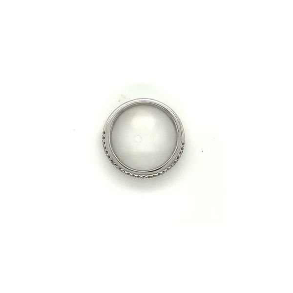 14KT WG 5 ROW PAVE DIAMOND BAND - .75CTTW Image 4 Lennon's W.B. Wilcox Jewelers New Hartford, NY
