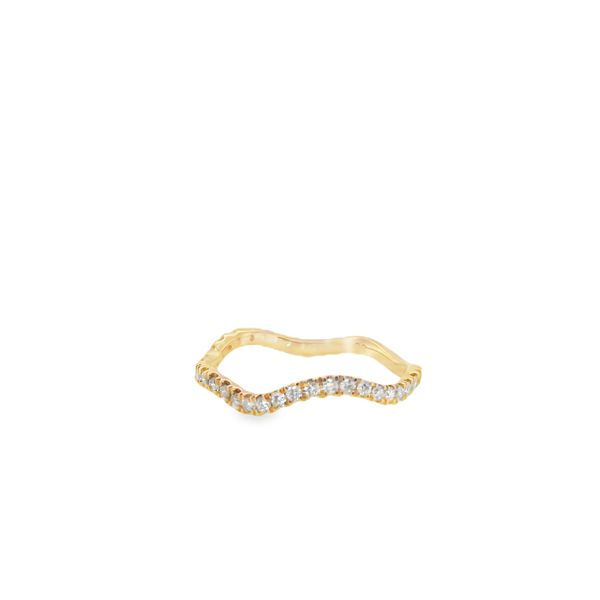 14K ROSE GOLD DIAMOND WAVE RING  .33CTTW Lennon's W.B. Wilcox Jewelers New Hartford, NY