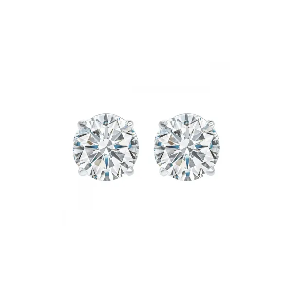 14Kt White Gold Diamond Studs .25CT Lennon's W.B. Wilcox Jewelers New Hartford, NY