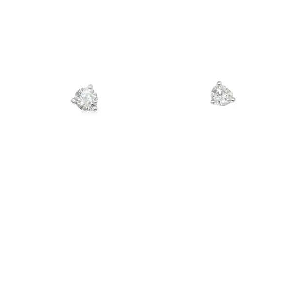 .50 CTW SOLITARE EARRINGS MARTINI SET IJ, SI3 Lennon's W.B. Wilcox Jewelers New Hartford, NY