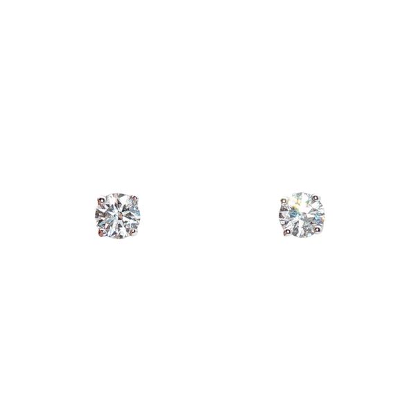 14KWG LAB GROWN DIAMOND STUD EARRINGS 1.01 CTTW Lennon's W.B. Wilcox Jewelers New Hartford, NY