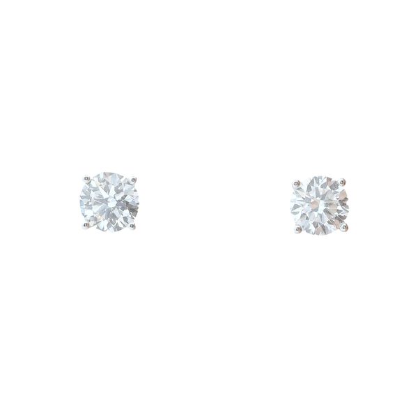 14K WG LAB GROWN DIAMOND STUD EARRINGS 2=1.52 CTTW Lennon's W.B. Wilcox Jewelers New Hartford, NY