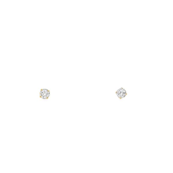 14KT WG LAB GROWN DIAMOND STUD EARRINGS   .27CTTW Lennon's W.B. Wilcox Jewelers New Hartford, NY