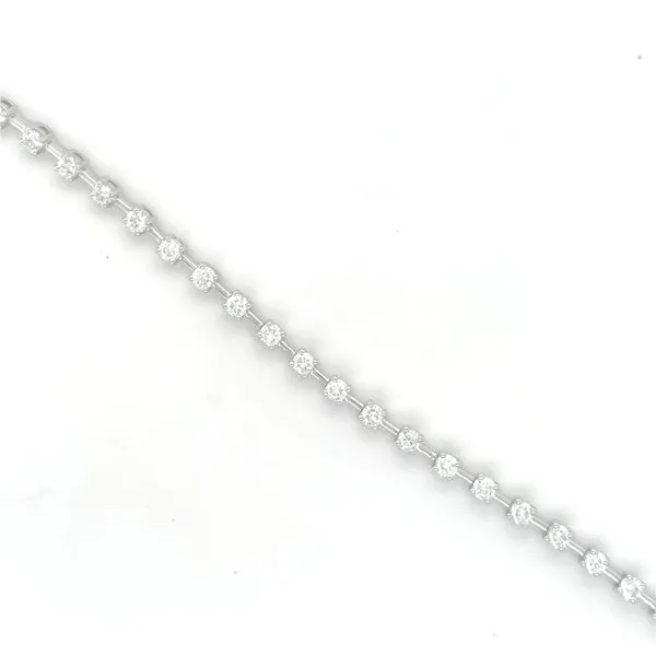 14Kt White Gold Tennis Bracelet Lennon's W.B. Wilcox Jewelers New Hartford, NY