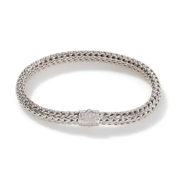 Icon Silver Pave Bracelet Lennon's W.B. Wilcox Jewelers New Hartford, NY