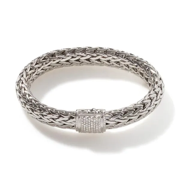 ICON Silver Diamond Bracelet Lennon's W.B. Wilcox Jewelers New Hartford, NY