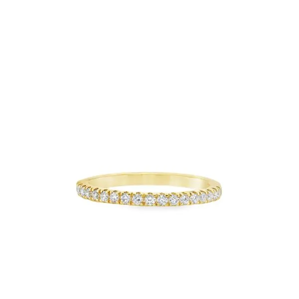 14K YG LAB GROWN DIAMOND ENGAGEMENT RING AND MATCHING WEDDING BAND Image 3 Lennon's W.B. Wilcox Jewelers New Hartford, NY