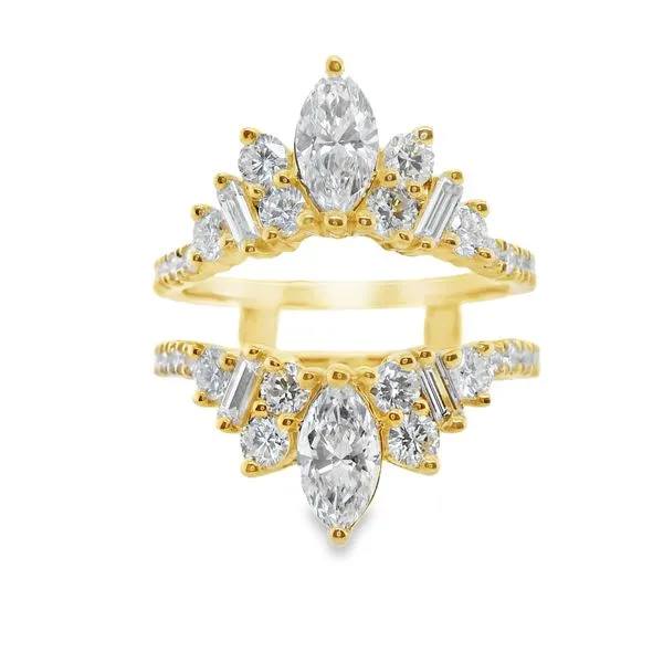 14K YG LAB GROWN DIAMOND INSERT  2.0 CTTW Lennon's W.B. Wilcox Jewelers New Hartford, NY