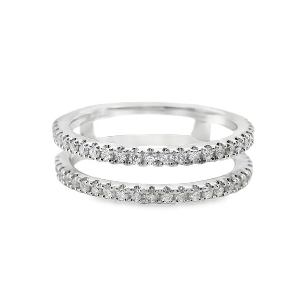 LADIES 14K WHITE GOLD DIAMOND INSERT .37CTTW Lennon's W.B. Wilcox Jewelers New Hartford, NY