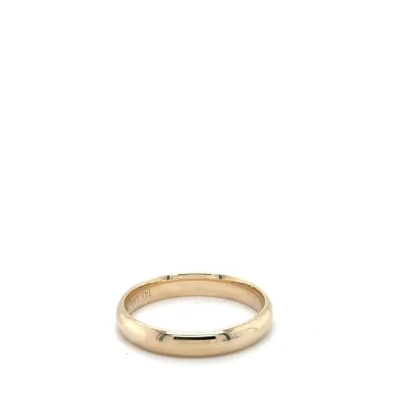 14K YELLOW GOLD COMFORT FIT BAND 4MM Lennon's W.B. Wilcox Jewelers New Hartford, NY
