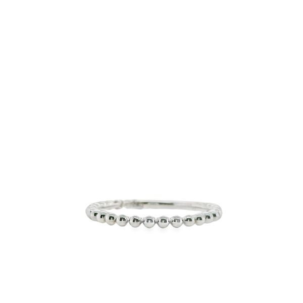 14K WHITE GOLD STACKABLE RING Lennon's W.B. Wilcox Jewelers New Hartford, NY