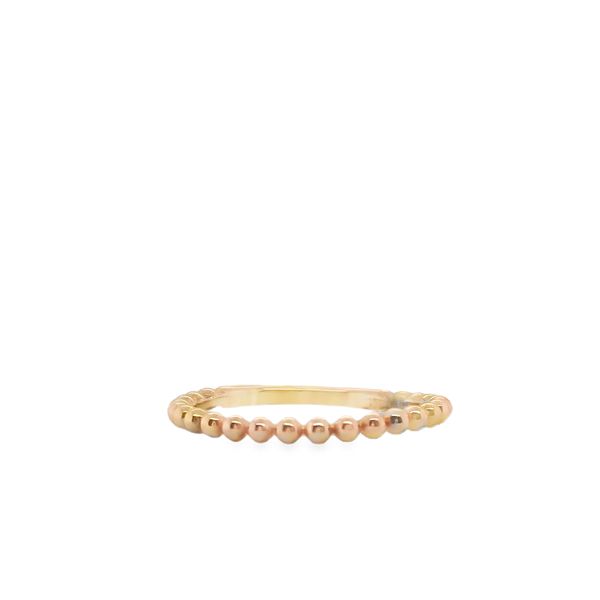 14K ROSE GOLD STACKABLE RING Lennon's W.B. Wilcox Jewelers New Hartford, NY