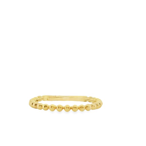 14K YG STACKABLE RING Lennon's W.B. Wilcox Jewelers New Hartford, NY