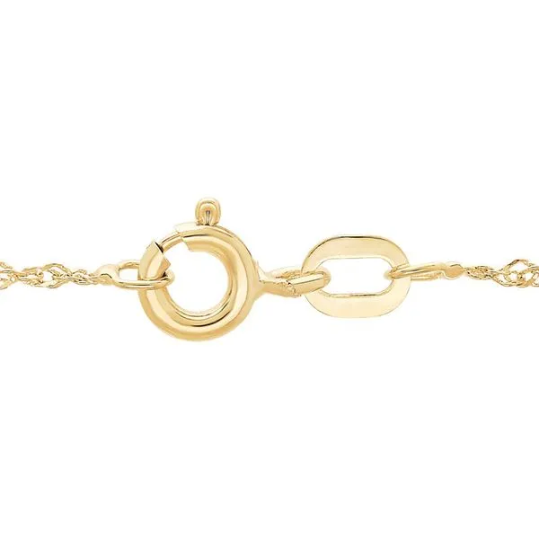 14K YG 1.15MM SPARKLE SOLID SINGAPORE  Image 2 Lennon's W.B. Wilcox Jewelers New Hartford, NY