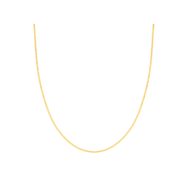 14KYG 18"  BOX CHAIN  WITH LOBSTER CLAW 1.2MM 4.74 GM Lennon's W.B. Wilcox Jewelers New Hartford, NY