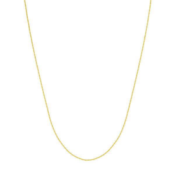 14KYG 16"  BOX CHAIN W/ LOBSTER 1.20 GMS Lennon's W.B. Wilcox Jewelers New Hartford, NY