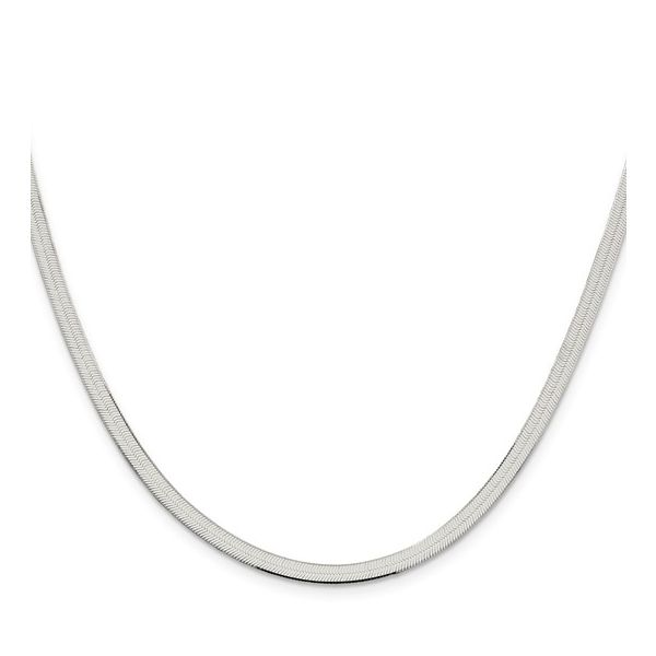 SS 3.5 MM MAGIC HERRINGBONE CHAIN  16" Lennon's W.B. Wilcox Jewelers New Hartford, NY