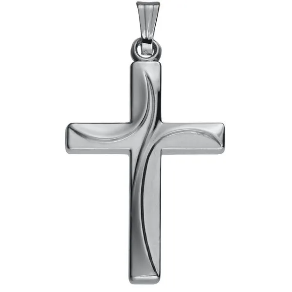 SS SWIRL DESIGN CROSS Lennon's W.B. Wilcox Jewelers New Hartford, NY