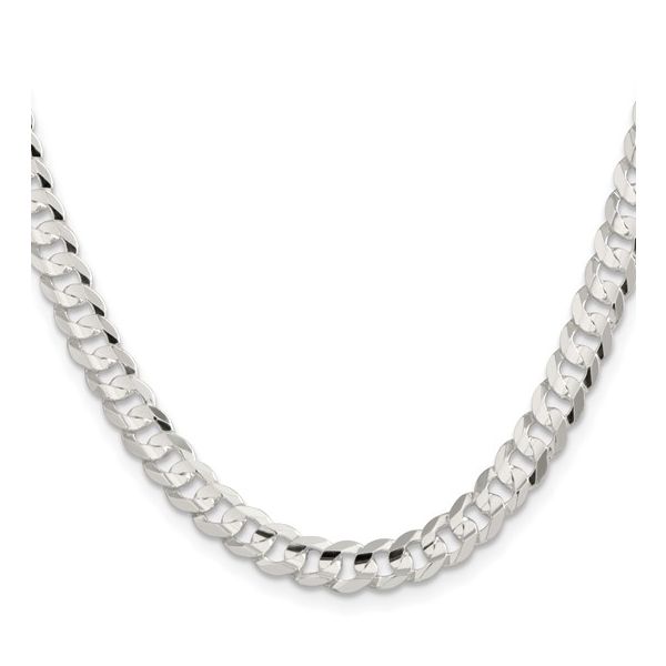 STERLING FLAT CURB CHAIN 22" Lennon's W.B. Wilcox Jewelers New Hartford, NY