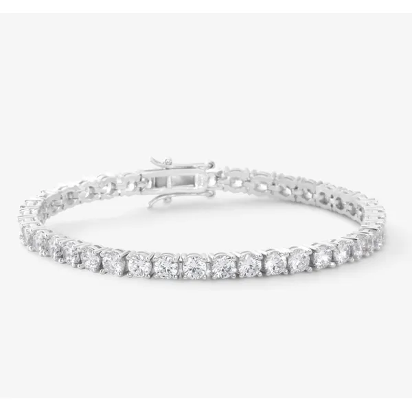STERLING SILVER GRAND HEIRESS TENNIS BRACELET Lennon's W.B. Wilcox Jewelers New Hartford, NY