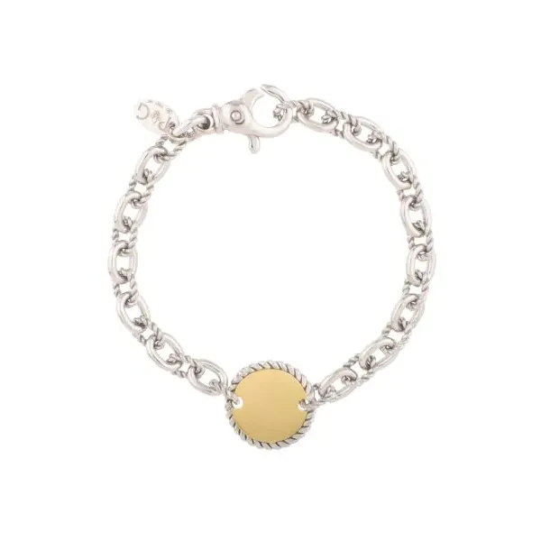 SS & 18KY Italian Cable Brac. Lennon's W.B. Wilcox Jewelers New Hartford, NY