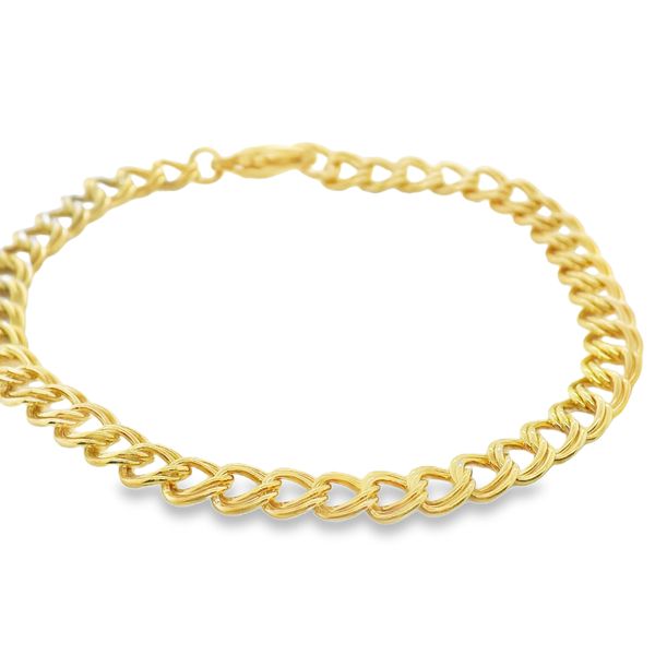 GP  7" DOUBLE LINK  CHARM BRACELET Lennon's W.B. Wilcox Jewelers New Hartford, NY