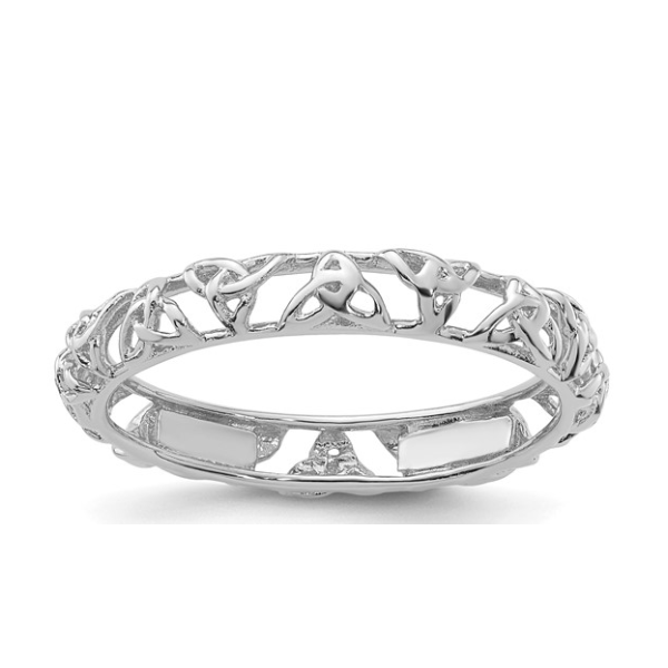 SS STACKABLE EXPRESSIONS CELTIC KNOT RING Lennon's W.B. Wilcox Jewelers New Hartford, NY