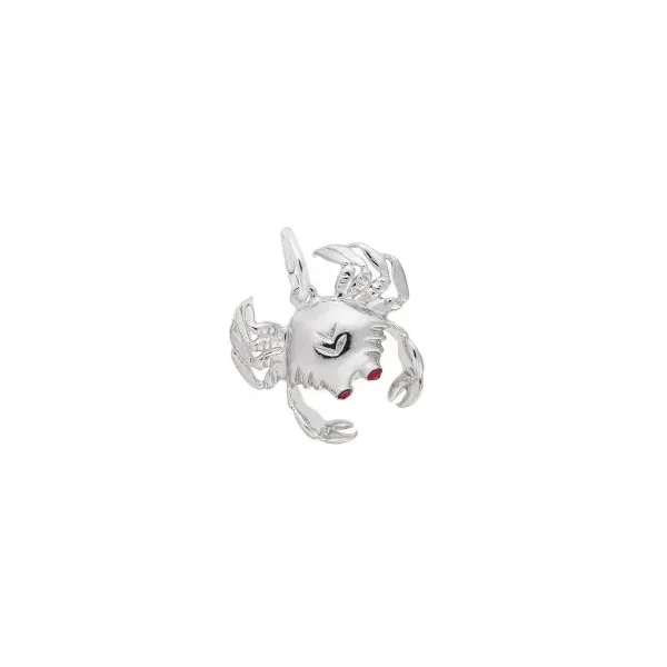 SS CRAB WITH RED EYES CHARM Lennon's W.B. Wilcox Jewelers New Hartford, NY