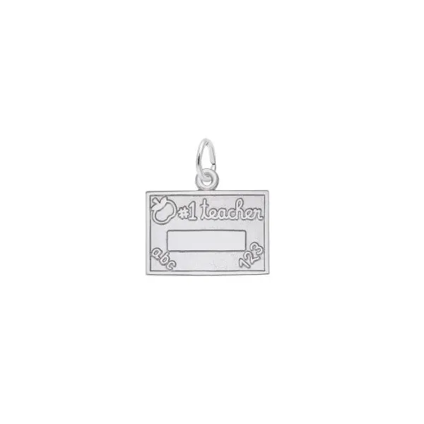 SS #1 TEACHER CHARM Lennon's W.B. Wilcox Jewelers New Hartford, NY