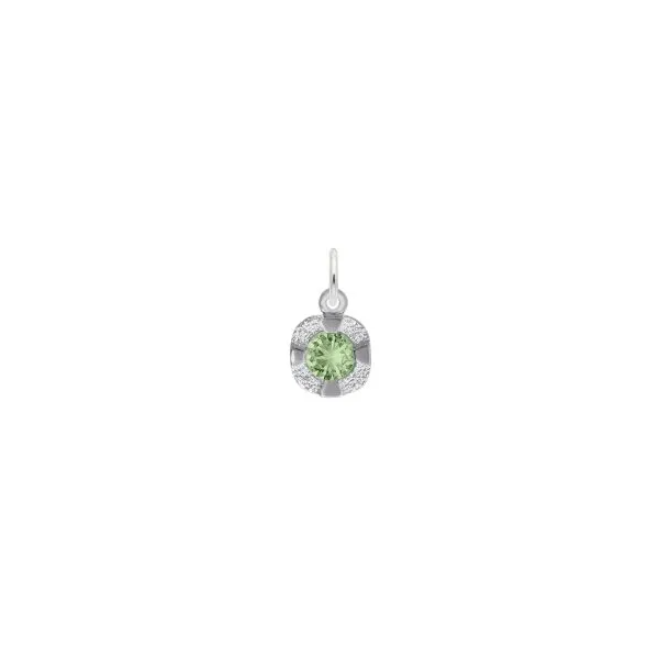 SS PETITE BIRTHSTONE CHARM - AUGUST Lennon's W.B. Wilcox Jewelers New Hartford, NY