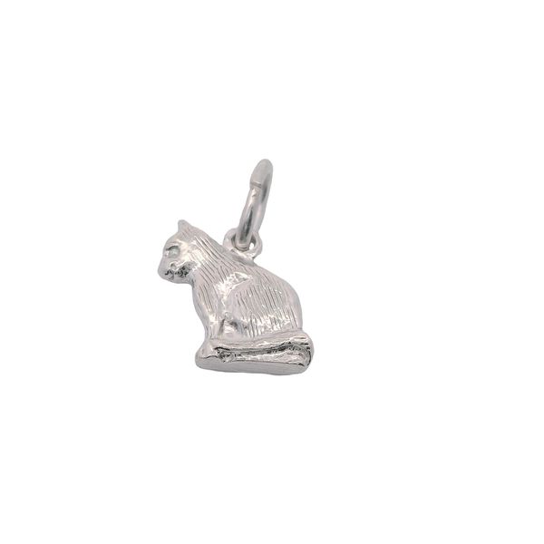 SS CAT CHARM Lennon's W.B. Wilcox Jewelers New Hartford, NY