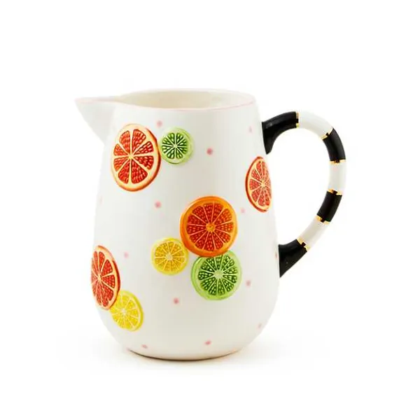 MACKENZIE-CHILDS TUTTI FRUTTI PITCHER Lennon's W.B. Wilcox Jewelers New Hartford, NY