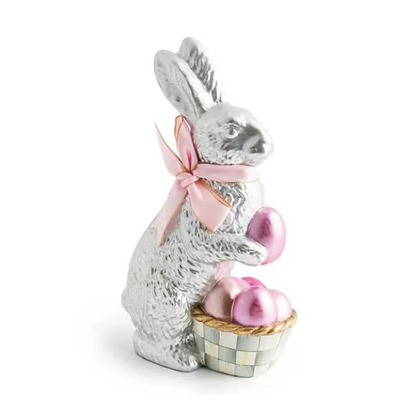 MACKENZIE-CHILDS TOUCH OF PINK FOIL BUNNY - SILVER Lennon's W.B. Wilcox Jewelers New Hartford, NY